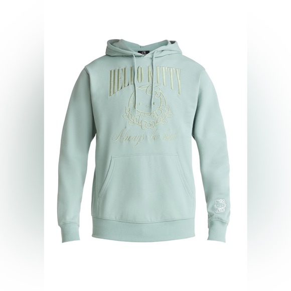 Men’s Hello Kitty Pastel Green Sweatshirt - Picture 1 of 4